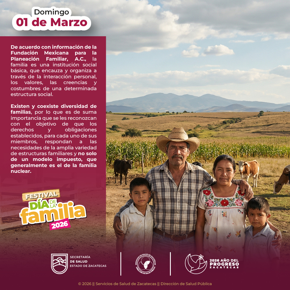 01 DE MARZO, DÍA DE LA FAMILIA