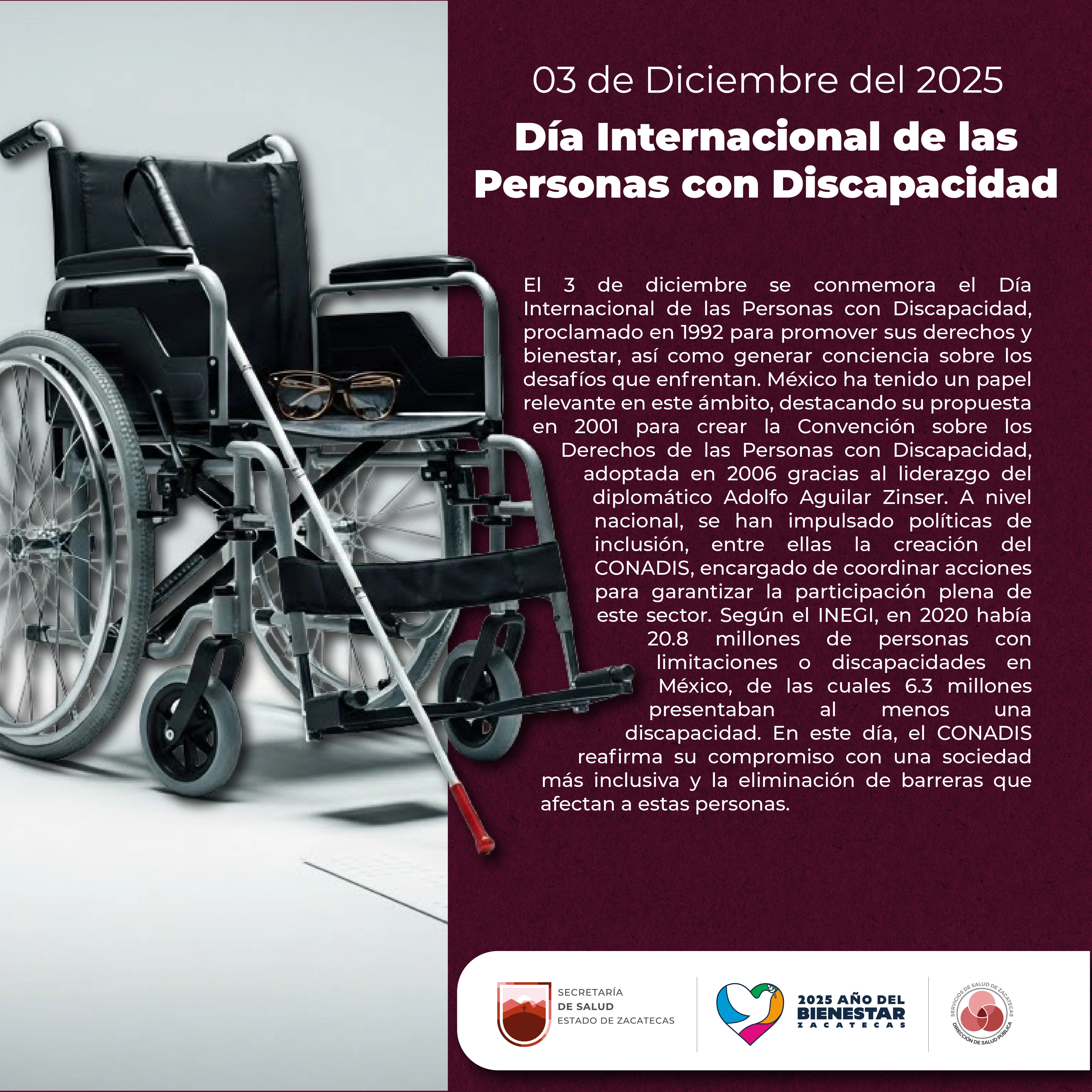 Día internacional de las Personas con Capacidad