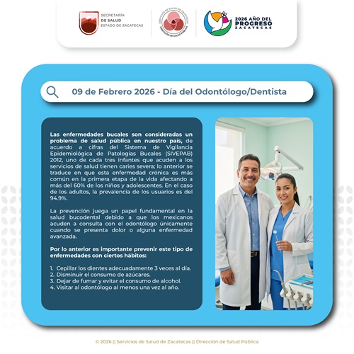 09 de Febrero Día del Odontólogo