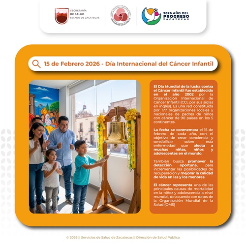 15 de Febrero Día Internacional del Cáncer Infantil