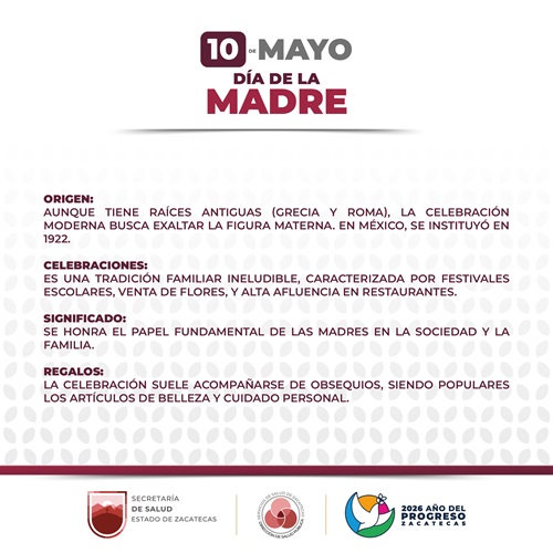10 de Mayo Día de la Madre