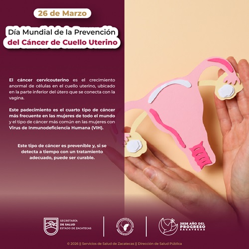 Día Mundial de la Prevención del Cáncer de Cuello Uterino